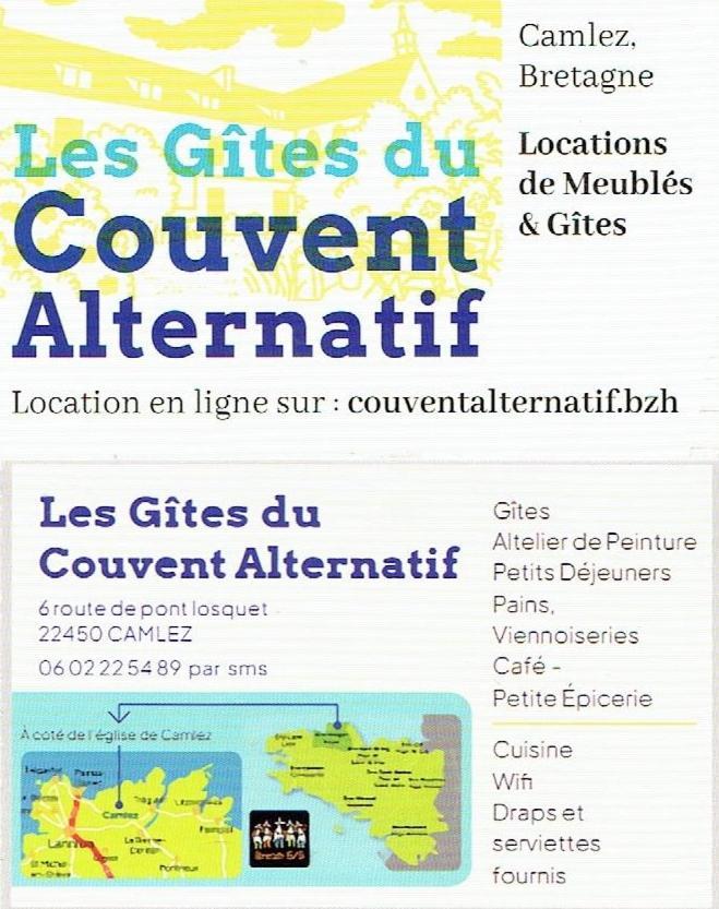 Les Gites Du Couvent Alternatif Camlez Exterior foto